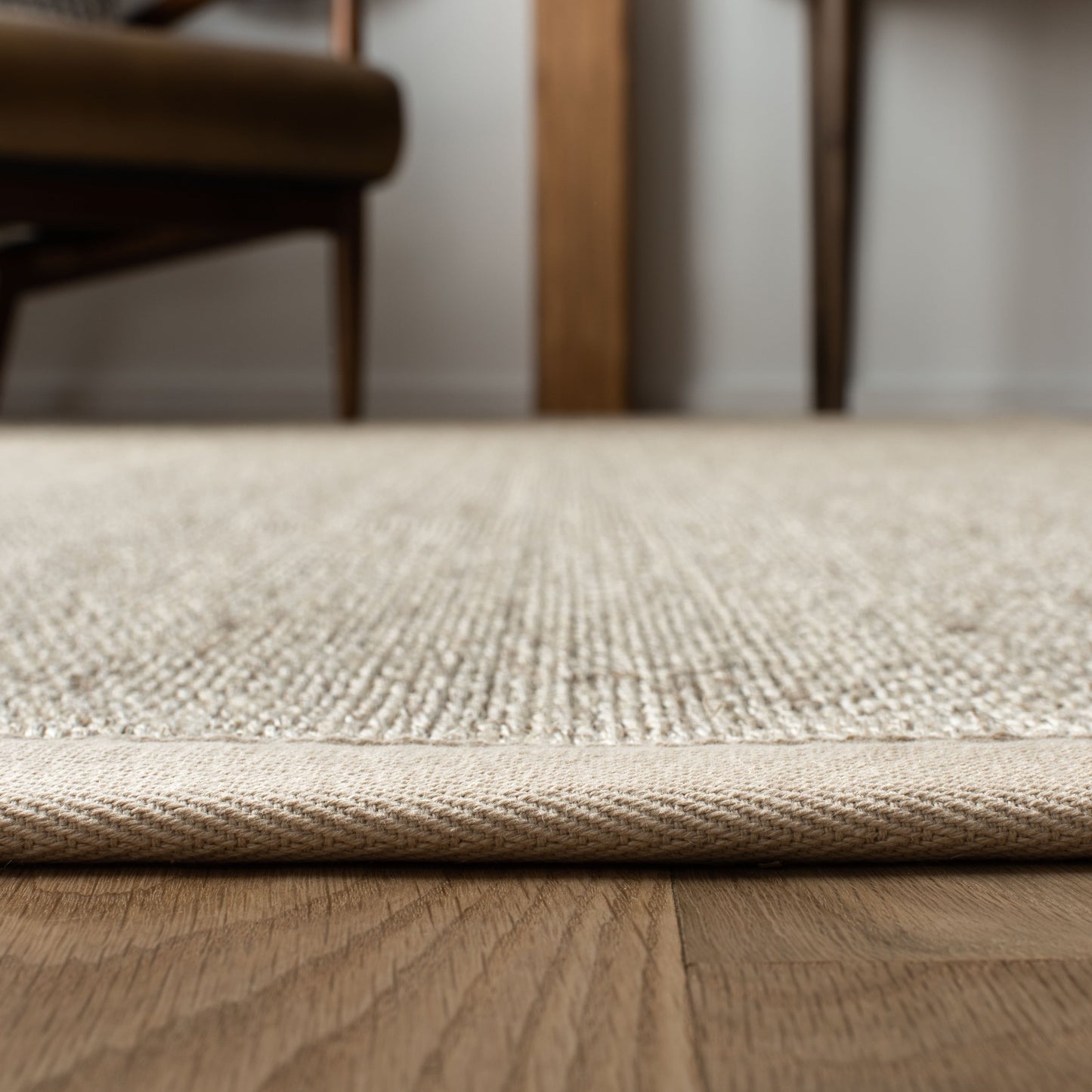 SAFAVIEH Natural Fiber Lorine Casual Border Sisal Rug