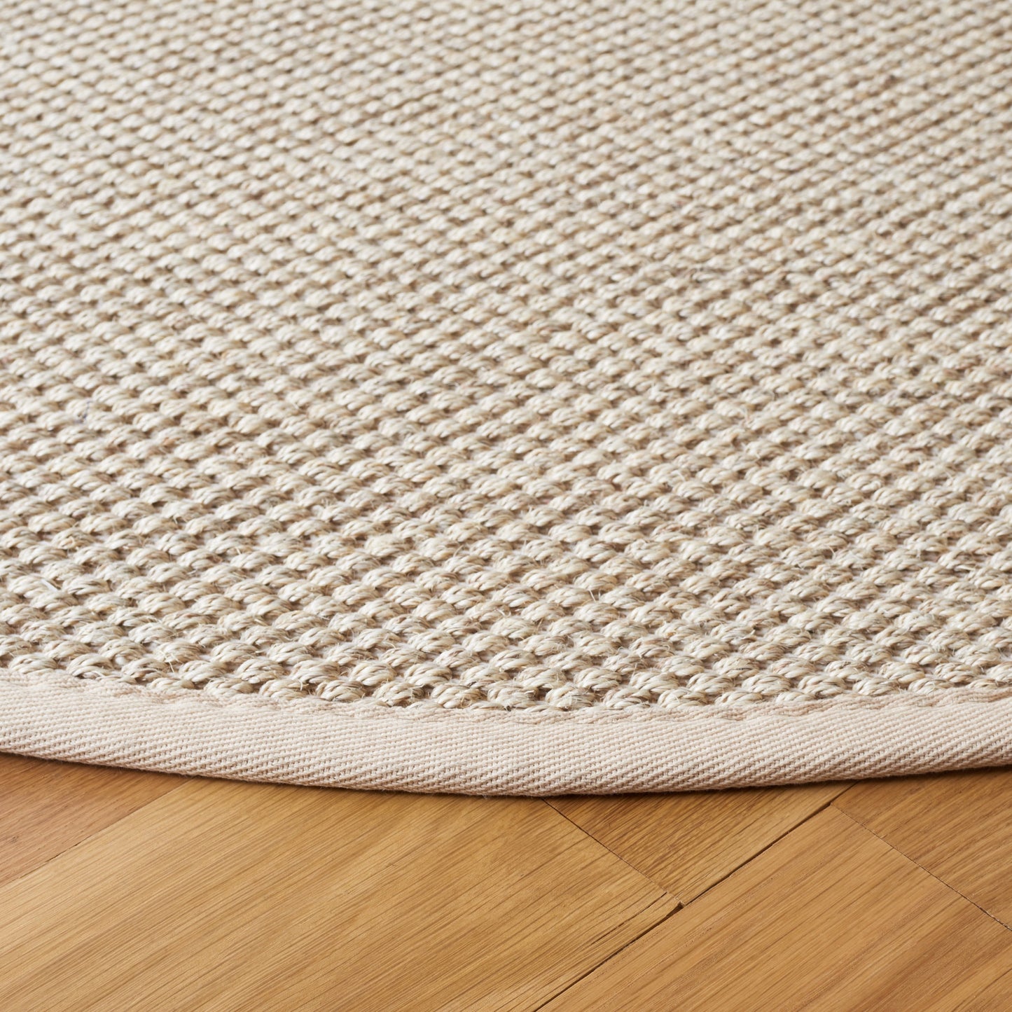 SAFAVIEH Natural Fiber Lorine Casual Border Sisal Rug
