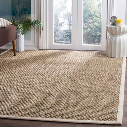 SAFAVIEH Natural Fiber Zymryd Basketweave Seagrass Rug