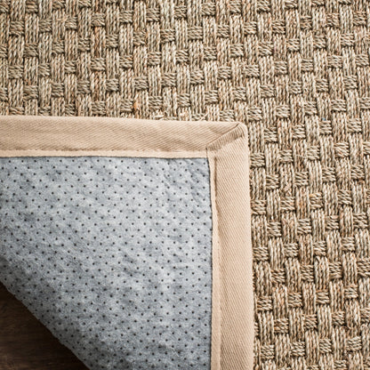 SAFAVIEH Natural Fiber Zymryd Basketweave Seagrass Rug