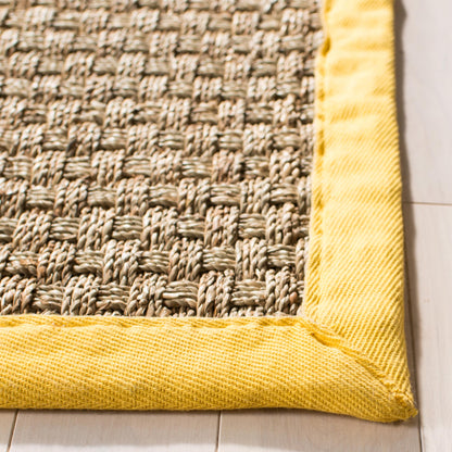 SAFAVIEH Natural Fiber Zymryd Basketweave Seagrass Rug