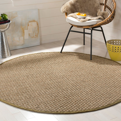 SAFAVIEH Natural Fiber Zymryd Basketweave Seagrass Rug