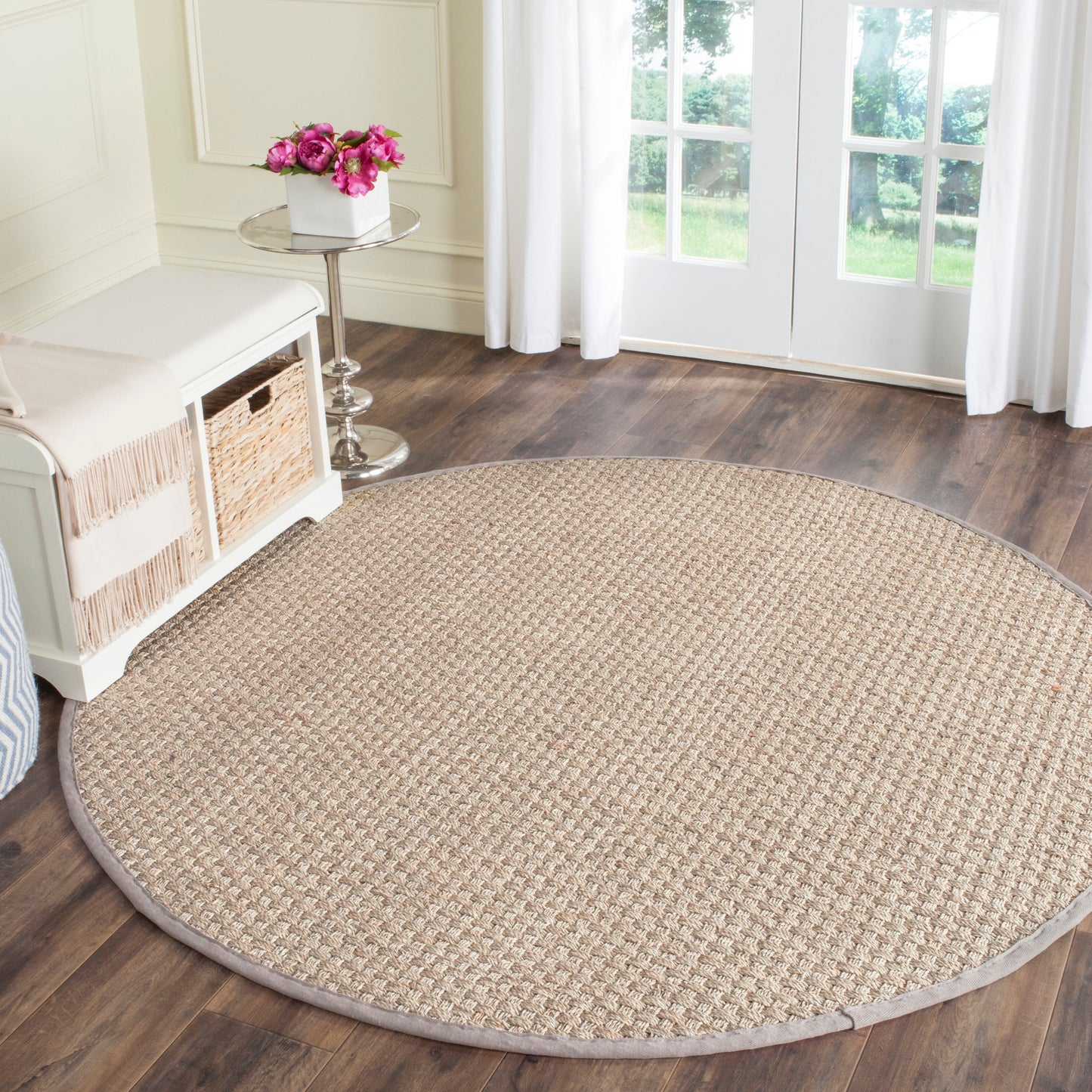 SAFAVIEH Natural Fiber Zymryd Basketweave Seagrass Rug