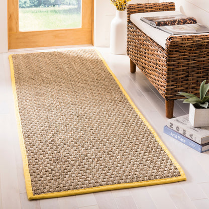 SAFAVIEH Natural Fiber Zymryd Basketweave Seagrass Rug