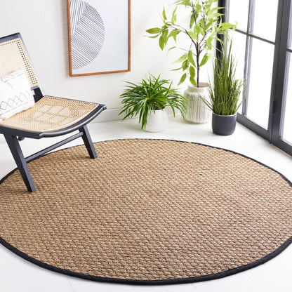 SAFAVIEH Natural Fiber Zymryd Basketweave Seagrass Rug