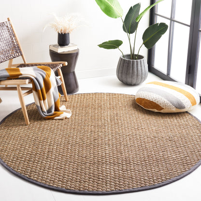 SAFAVIEH Natural Fiber Zymryd Basketweave Seagrass Rug