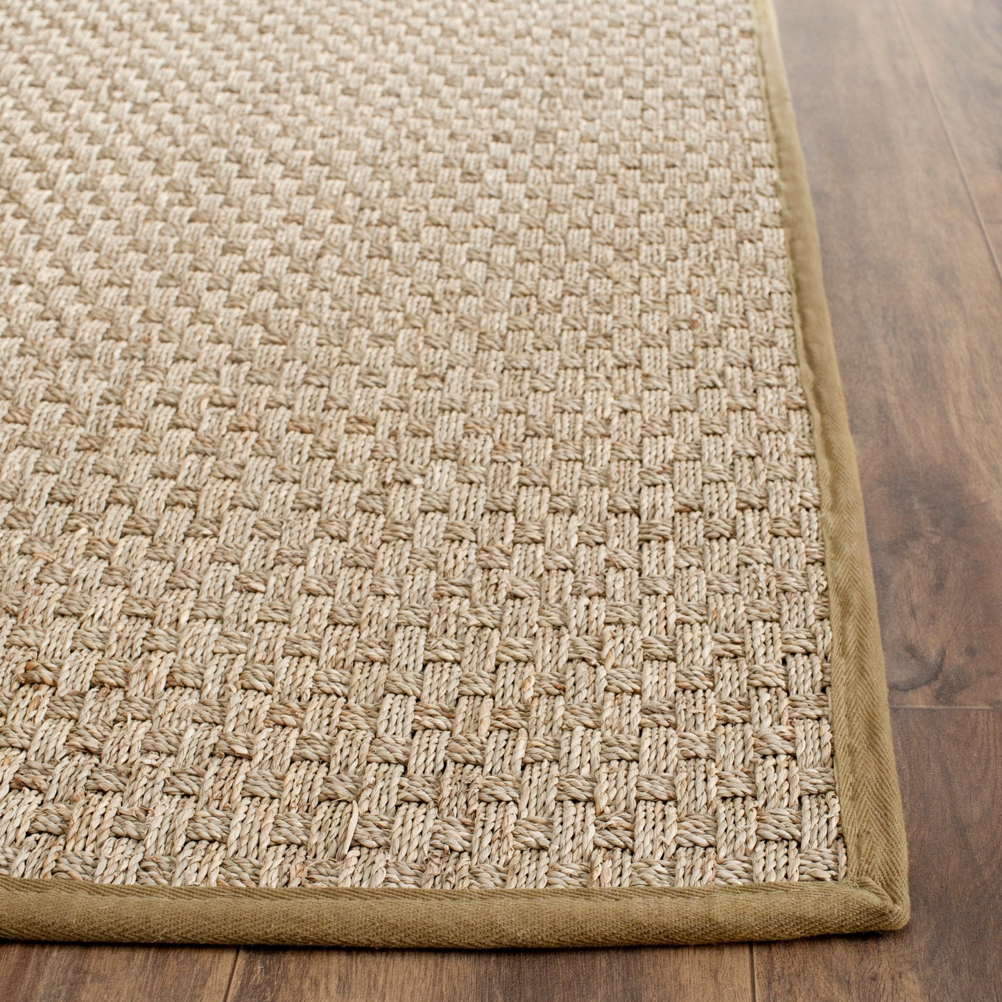 SAFAVIEH Natural Fiber Zymryd Basketweave Seagrass Rug
