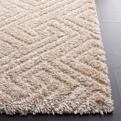 SAFAVIEH Tahoe Shag Lisjana Geometric 1.2-inch Thick Rug