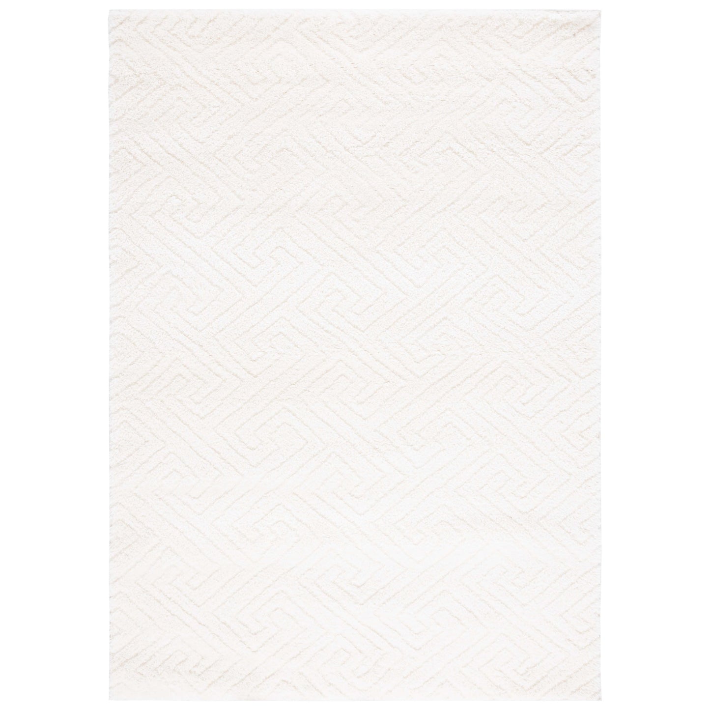 SAFAVIEH Tahoe Shag Lisjana Geometric 1.2-inch Thick Rug