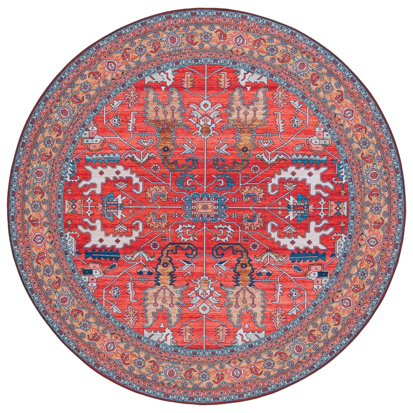 SAFAVIEH Tucson Annaig Transitional Machine Washable Rug