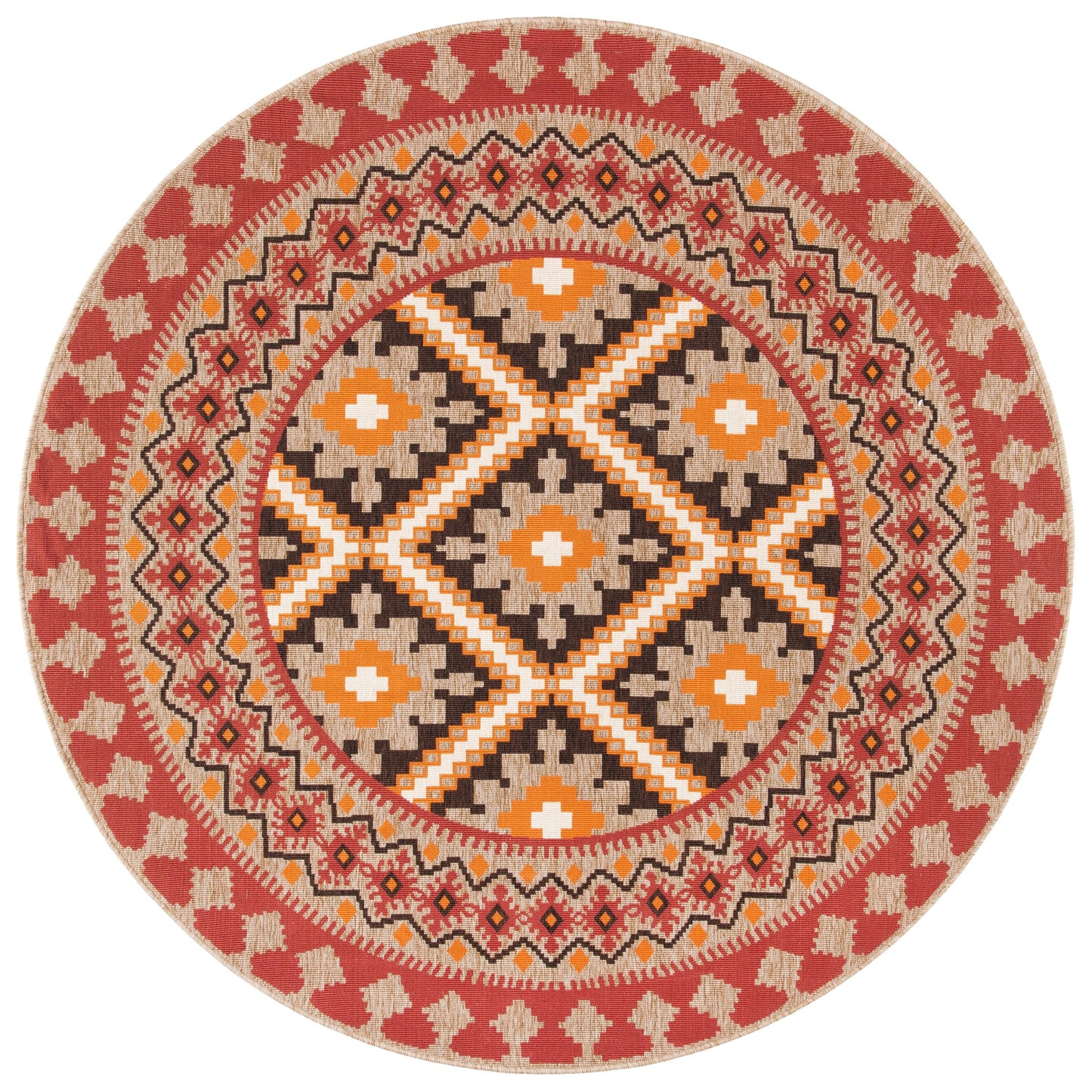 SAFAVIEH Veranda Rita Indoor/ Outdoor Waterproof Patio Backyard Rug