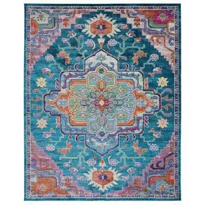 SAFAVIEH, Crystal Naimat Vintage Boho Medallion Rug