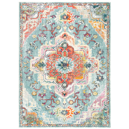 SAFAVIEH, Crystal Naimat Vintage Boho Medallion Rug
