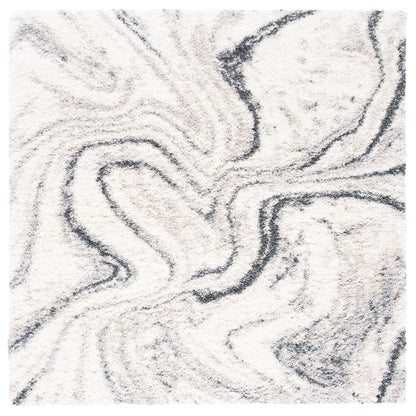 SAFAVIEH, Fontana Shag Zviya Modern Abstract 2-inch Thick Rug