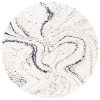 SAFAVIEH, Fontana Shag Zviya Modern Abstract 2-inch Thick Rug