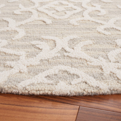 SAFAVIEH, Handmade Blossom Vesela Modern Floral Wool Rug