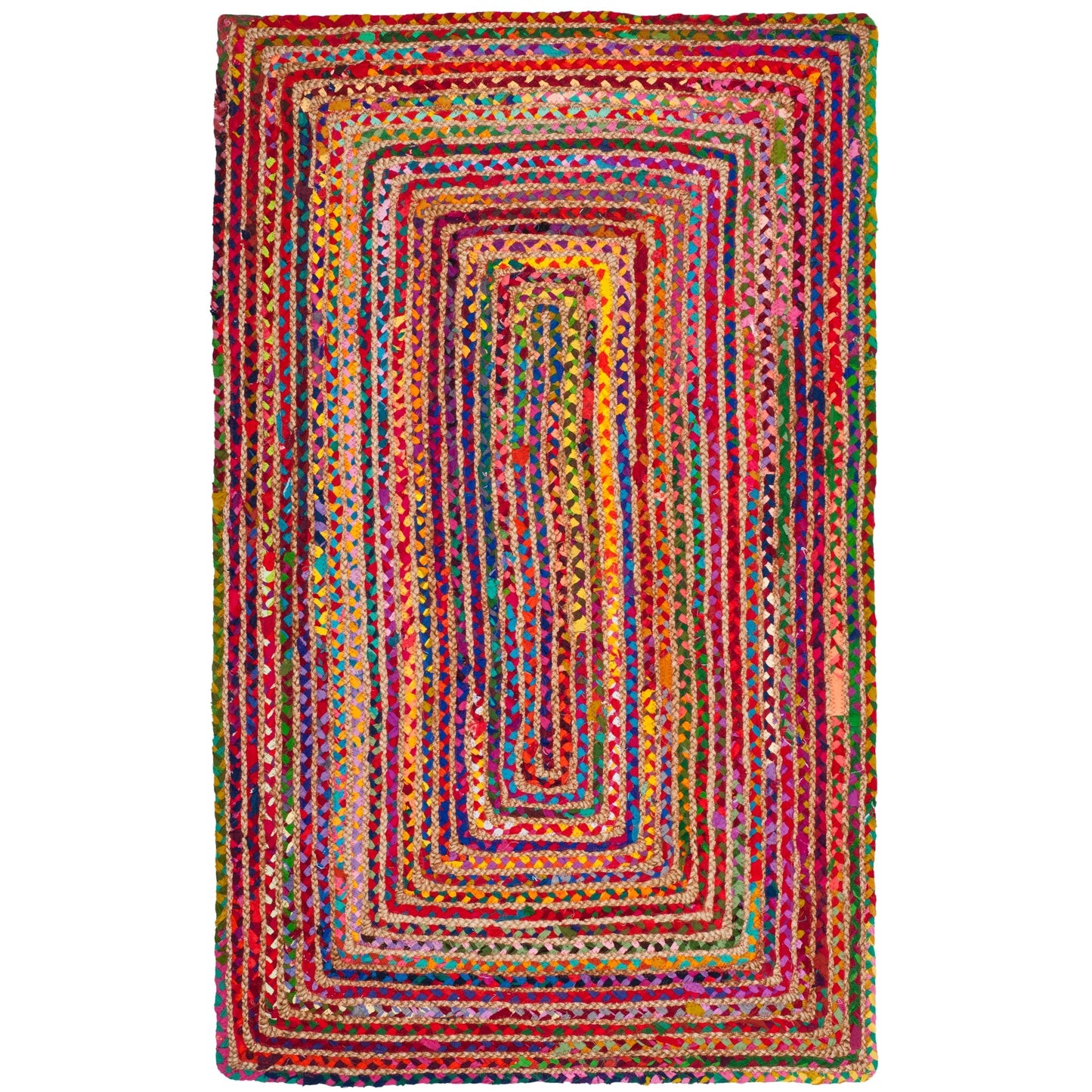 SAFAVIEH, Handmade Cape Cod Rietie Boho Coastal Jute Rug