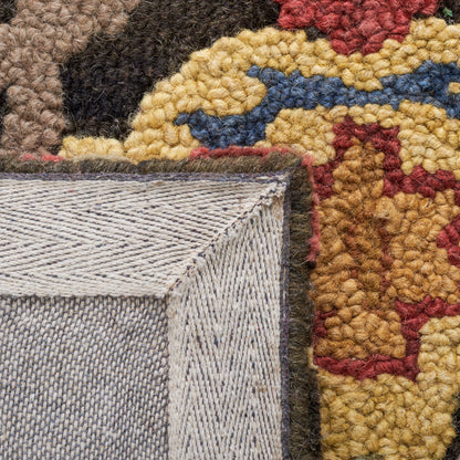 SAFAVIEH, Handmade Marietje Blossom French Country Wool Area Rug