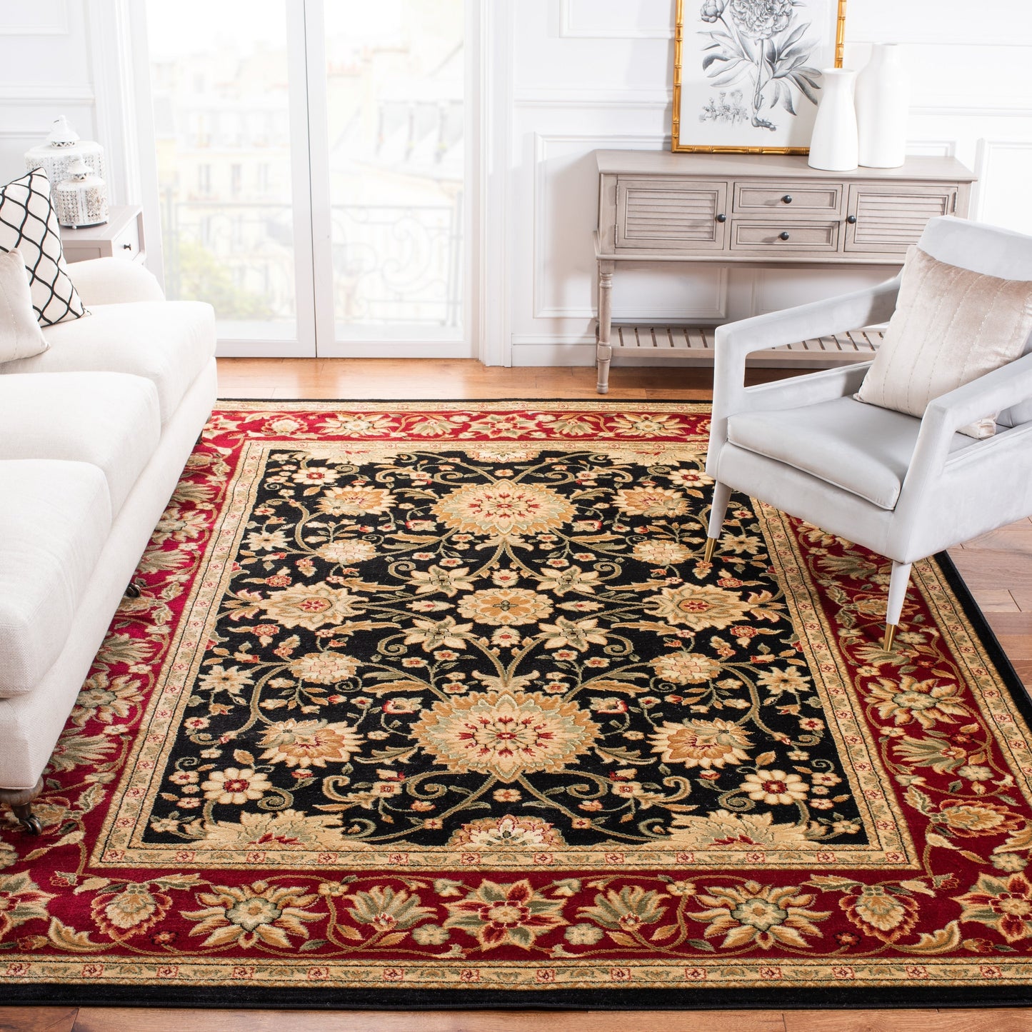 SAFAVIEH, Lyndhurst Marsha Traditional Area Rug