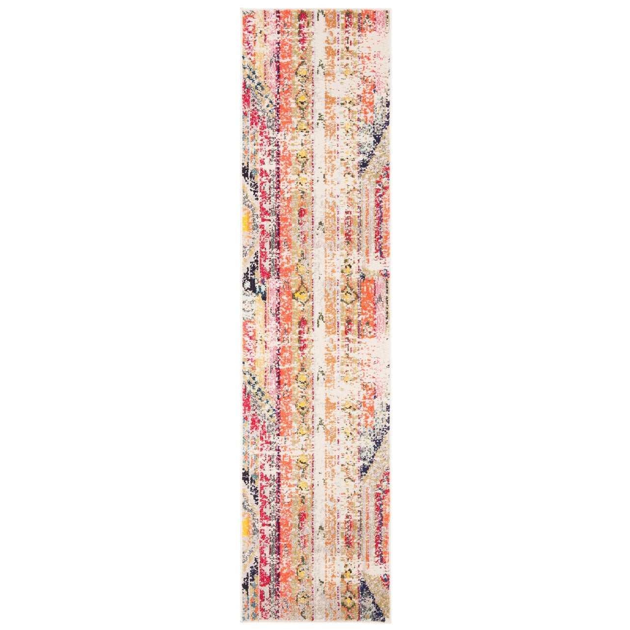 SAFAVIEH, Madison Sonya Abstract Boho Distressed Rug