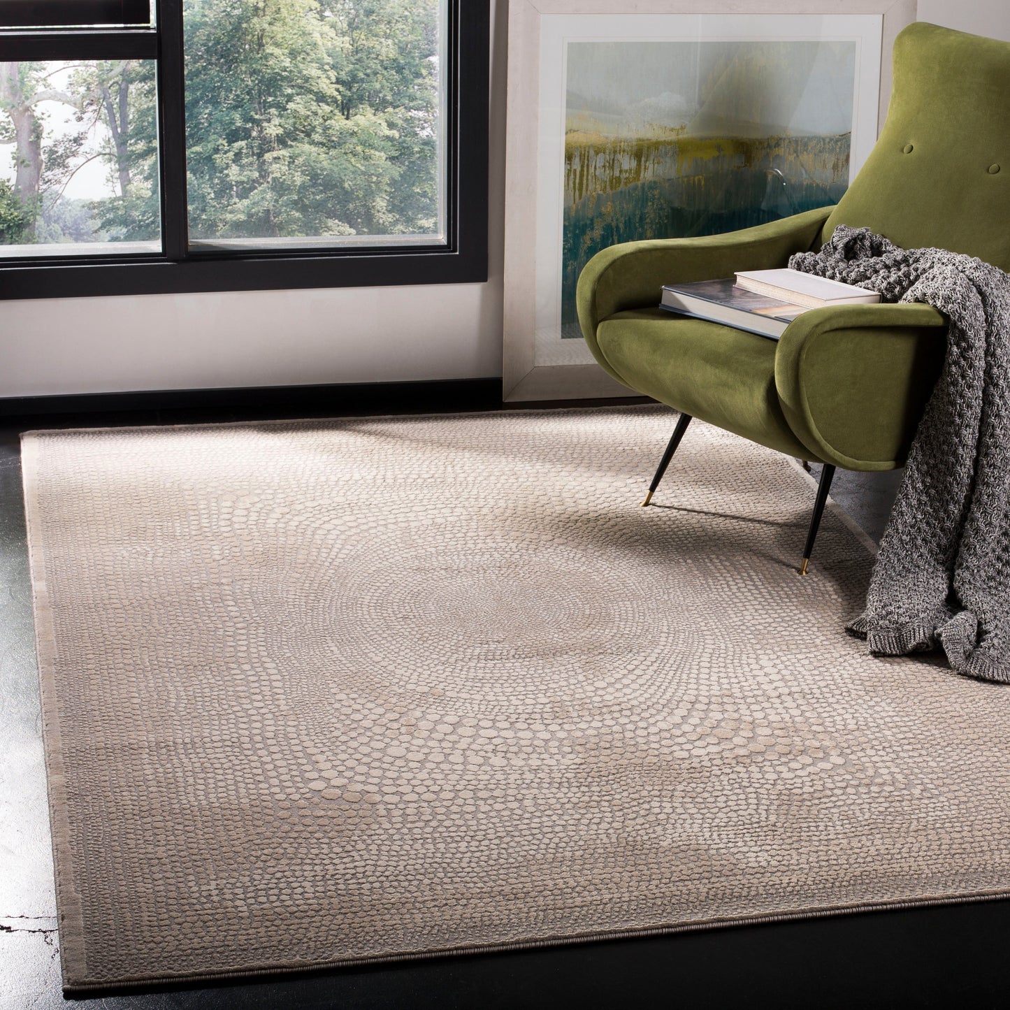 SAFAVIEH, Meadow Audry Modern Abstract Rug