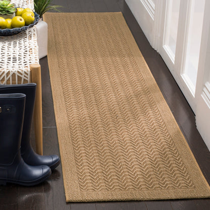 SAFAVIEH, Palm Beach Pearly Modern Sisal Rug