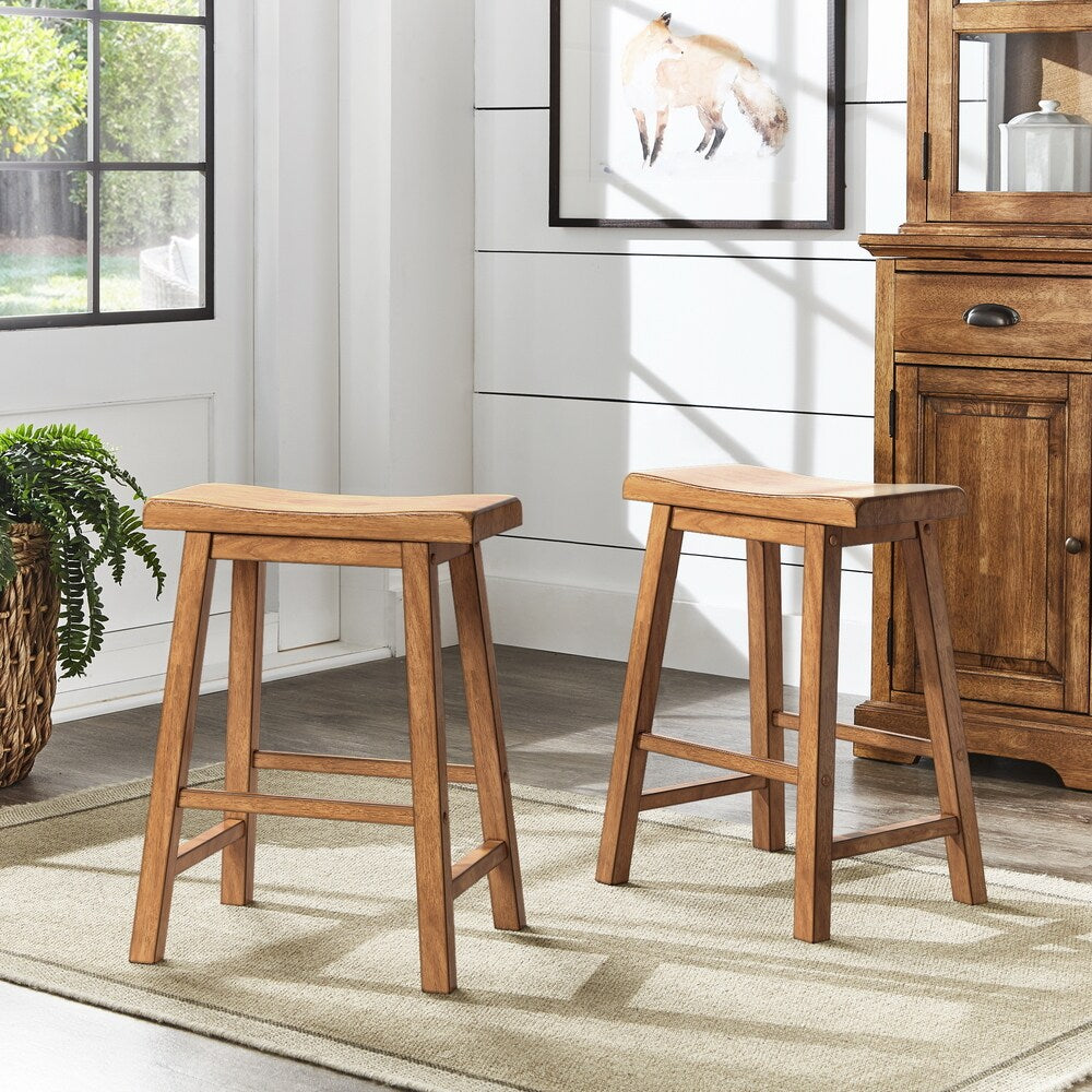 Salvador II Counter Backless Stools (Set of 2) by iNSPIRE Q Classic