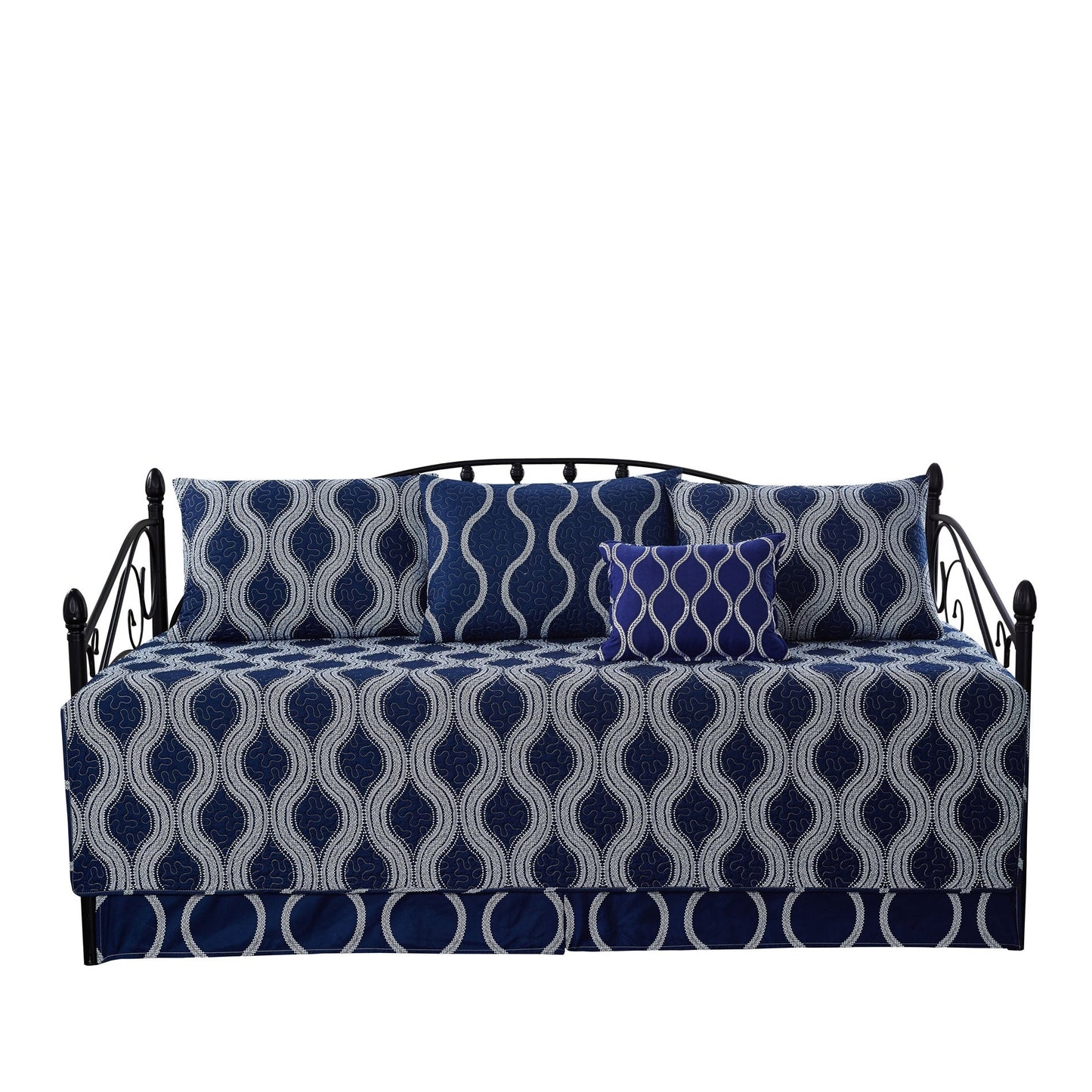 Serenta 6 Piece Cotton Blend Daybed Bedspread Coverlet Set - 75 x 39