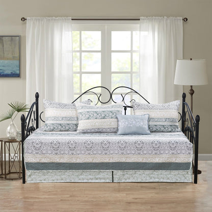 Serenta 6 Piece Cotton Blend Daybed Bedspread Coverlet Set - 75 x 39