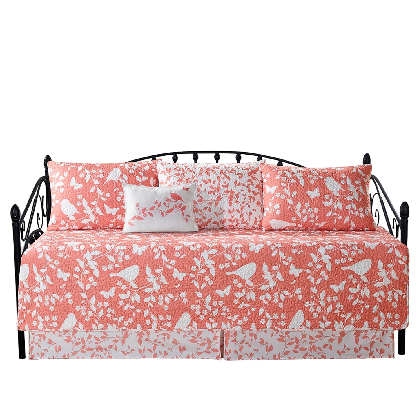 Serenta 6 Piece Cotton Blend Daybed Bedspread Coverlet Set - 75 x 39