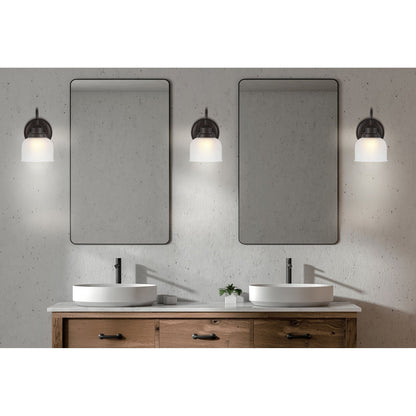 Shirley Metal/Glass LED Vanity Light, by JONATHAN Y