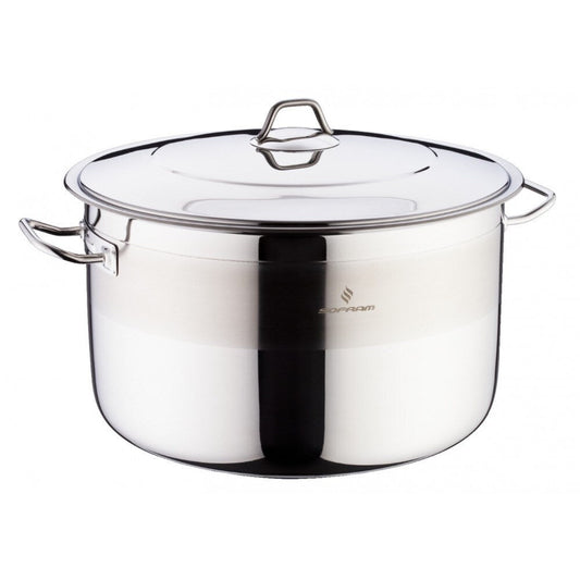 Marmite profonde Sofram en acier inoxydable 18/10 JUMBO avec couvercle