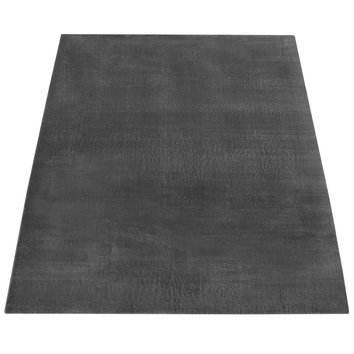 Soft Washable Area Rug with Anti-Slip Backing in solid Colors