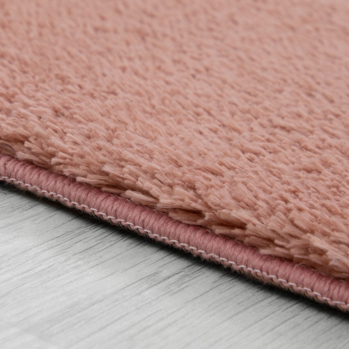 Soft Washable Area Rug with Anti-Slip Backing in solid Colors