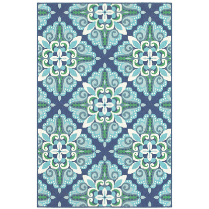 Style Haven Martinque Medallion Indoor Outdoor Area Rug-