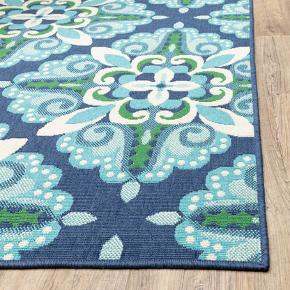 Style Haven Martinque Medallion Indoor Outdoor Area Rug-