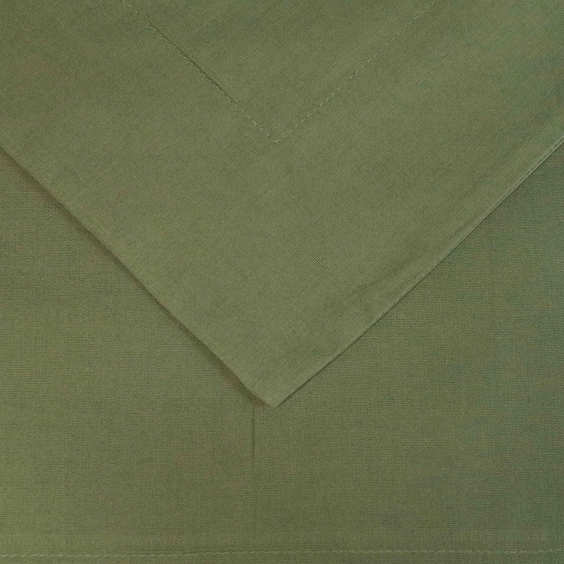 Superior 300-Thread Count Cotton Percale Duvet Cover Set