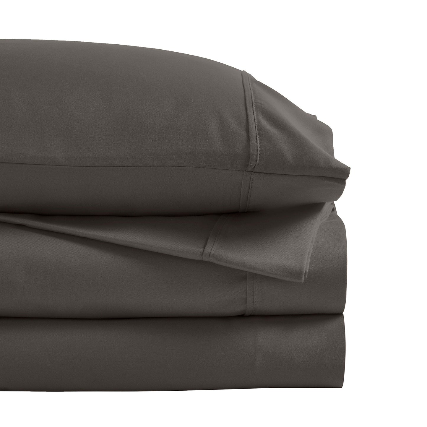 Superior Cotton Blend 1200 Thread Count Solid Deep Pocket Bed Sheet Set