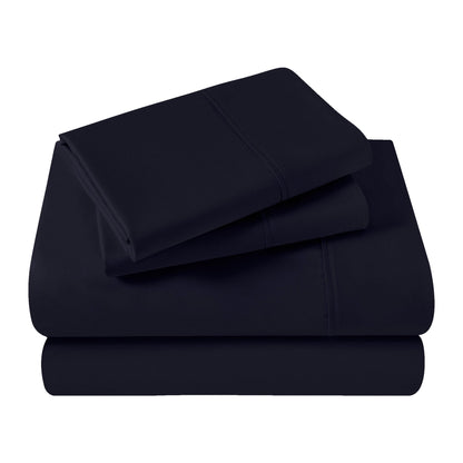 Superior Egyptian Cotton 400 Thread Count Solid Deep Pocket Bed Sheet Set