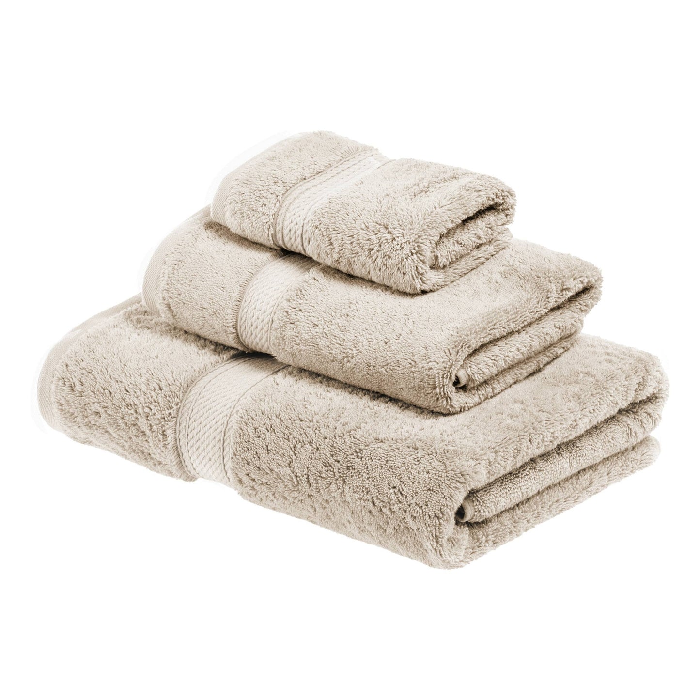 Superior Egyptian Cotton Pile Heavyweight 3-Piece Towel Set