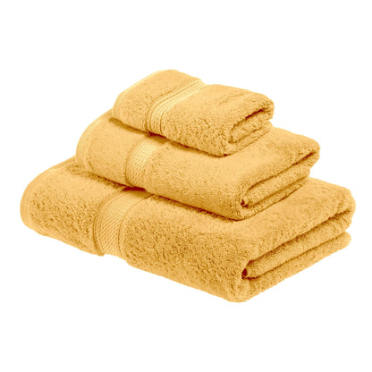 Superior Egyptian Cotton Pile Heavyweight 3-Piece Towel Set
