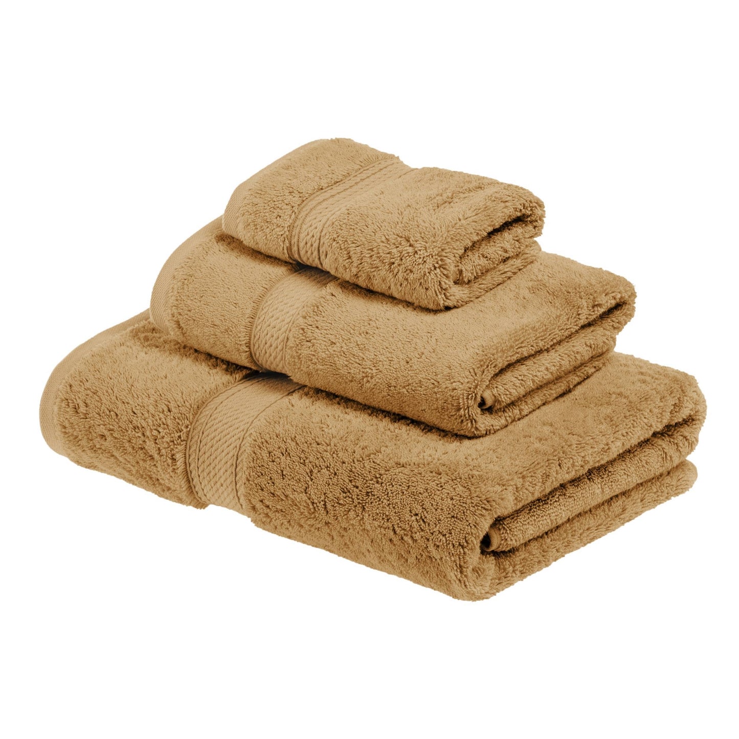 Superior Egyptian Cotton Pile Heavyweight 3-Piece Towel Set
