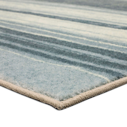 The Curated Nomad Sultan Multicolor Striped Boho Area Rug