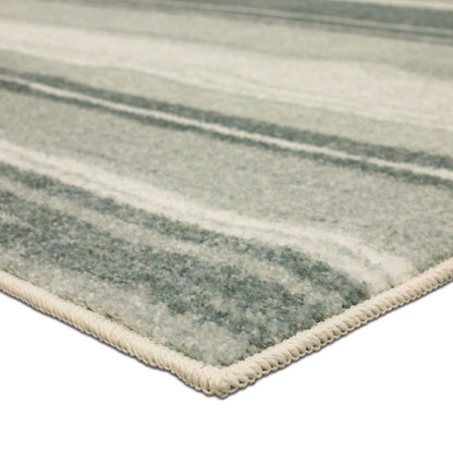 The Curated Nomad Sultan Multicolor Striped Boho Area Rug