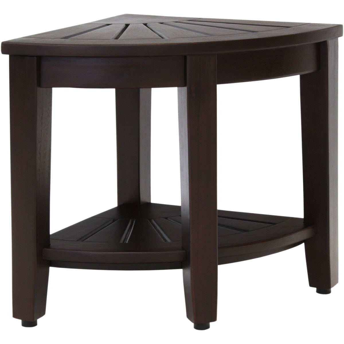 The Original Kai Corner Teak Shower Bench