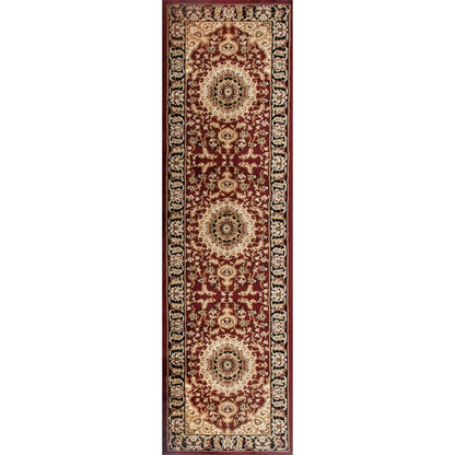 World Rug Gallery Traditional Oriental Medallion Area Rug