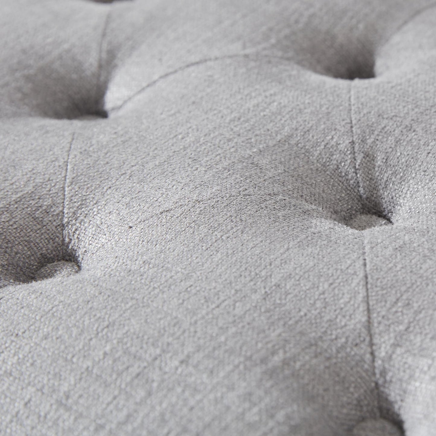 Tufted Storage Ottoman Bench, Rectangular Footstool