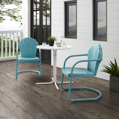 Crosley Tulip 3Pc Outdoor Bistro Set - 98 W x 29 D x 32.88 H