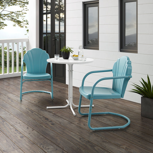 Crosley Tulip 3Pc Outdoor Bistro Set - 98 W x 29 D x 32.88 H