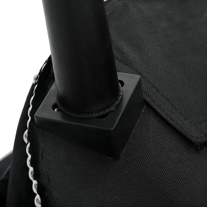 VEIKOUS Makeup Vanity Stool Chair with Low Back and Wood Legs-17.3 x 15.7 x 25.1